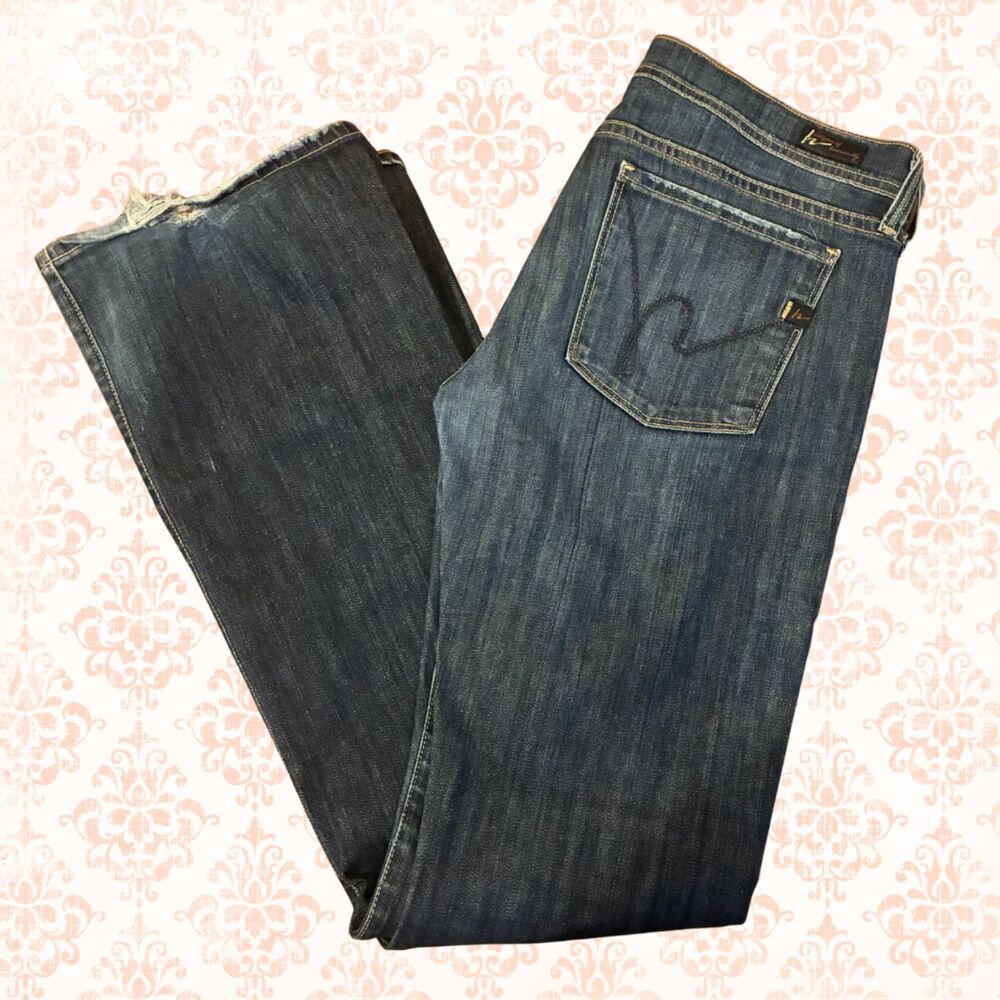 Citizens of Humanity Jeans Ingrid #002 Women's Low Waist Flare  Stretch Size 30